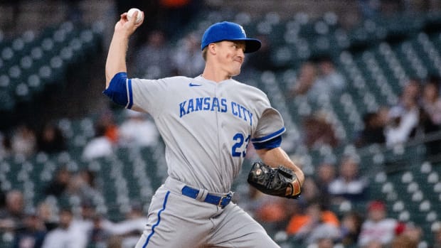 Former Kansas City Royals pitcher Zack Greinke